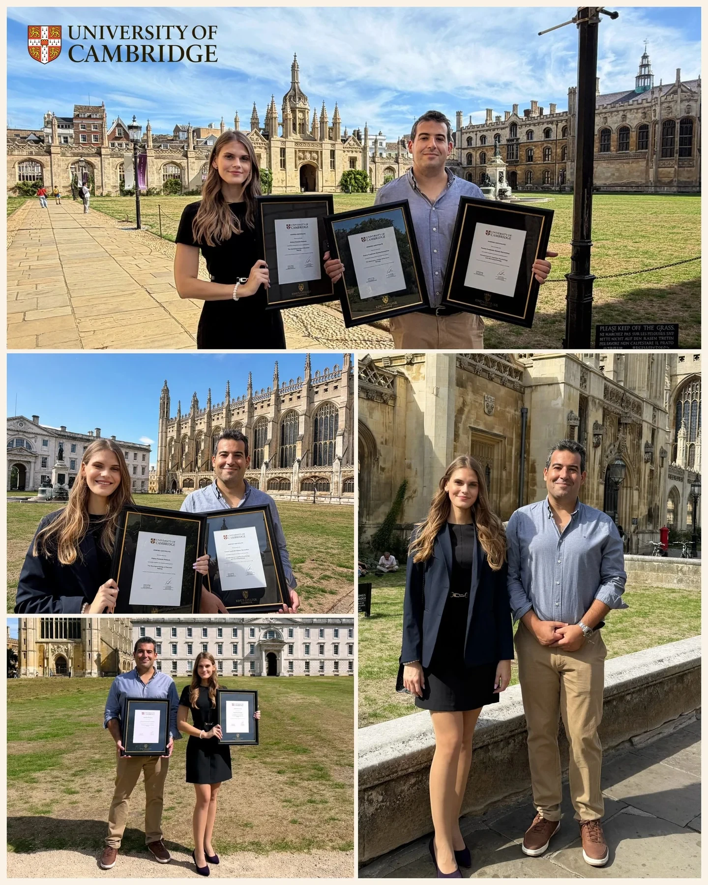 Cambridge · Carlos Cuadrado Gómez-Serranillos y Polina Poloziuk Poloziuk.