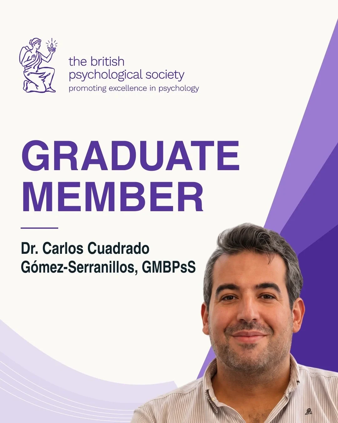 Carlos Cuadrado Gómez-Serranillos · British Psychological Society · Graduate Member · GMBPsS