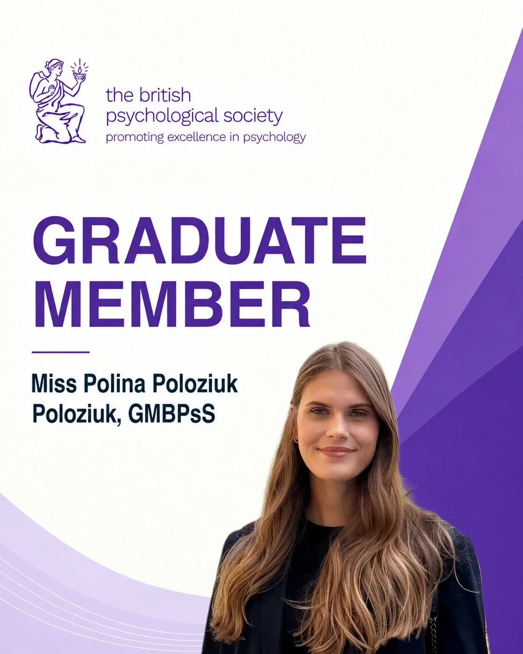 Polina Poloziuk Poloziuk · British Psychological Society · Graduate Member · GMBPsS